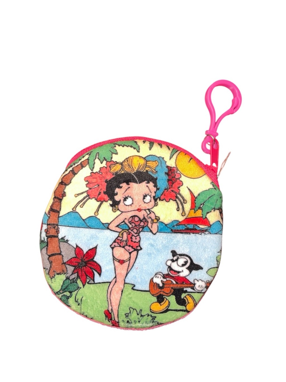 BETTY BOOP PLUSH COIN PURSE BAG CHARM